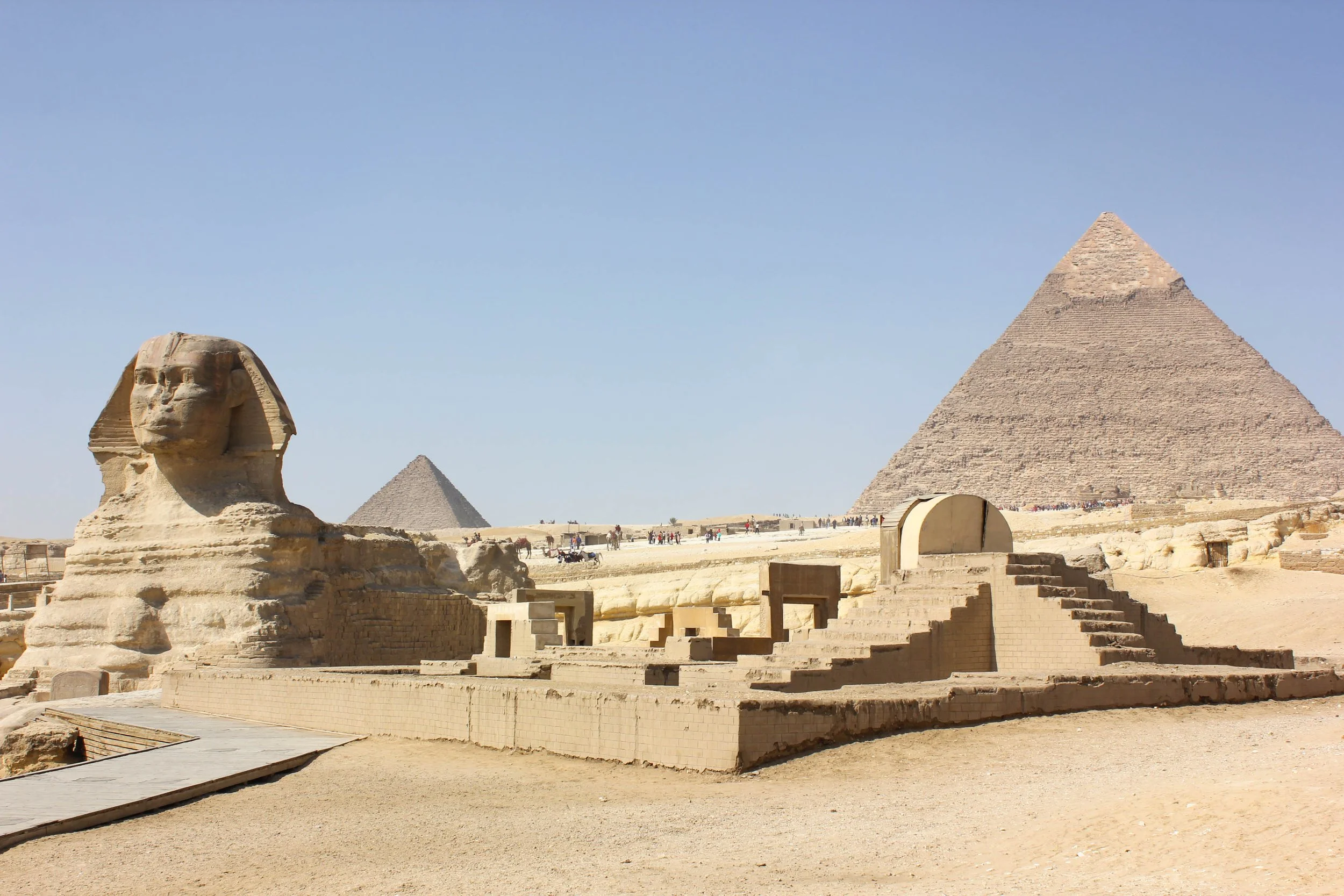 Egyptian pyramids in Cairo